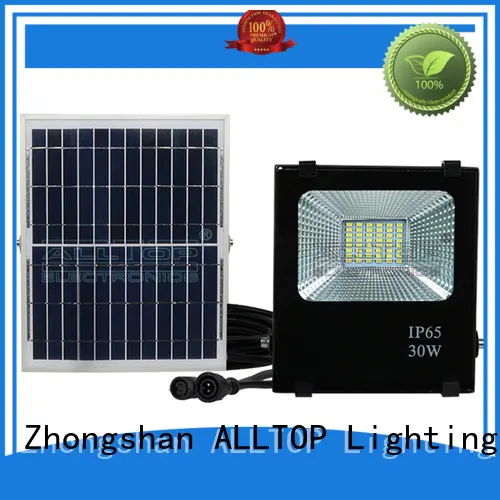 ALLTOP Brand foldable solar flood lights rechargeable factory 1