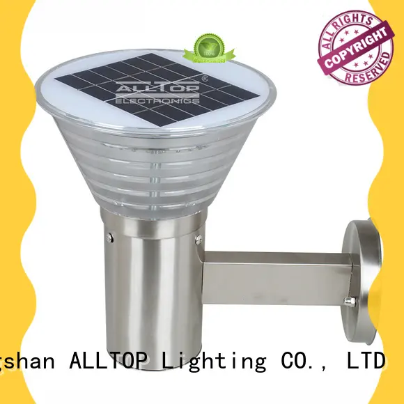 Hot aluminum solar wall lantern stainless modern ALLTOP Brand 1