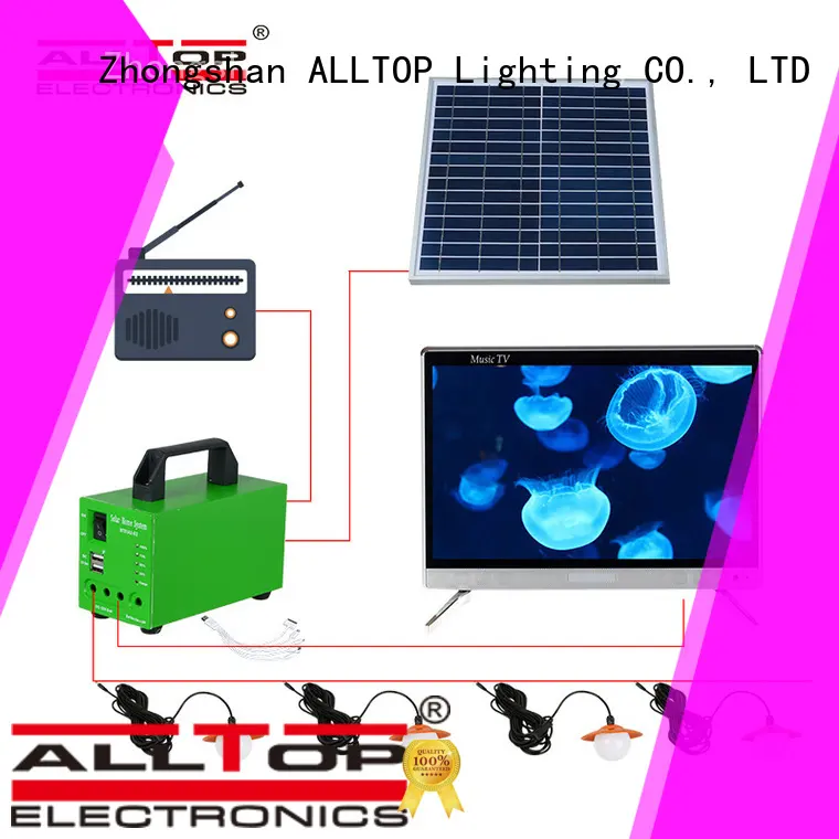 solar potable backup solar led lighting system ALLTOP Brand company 1