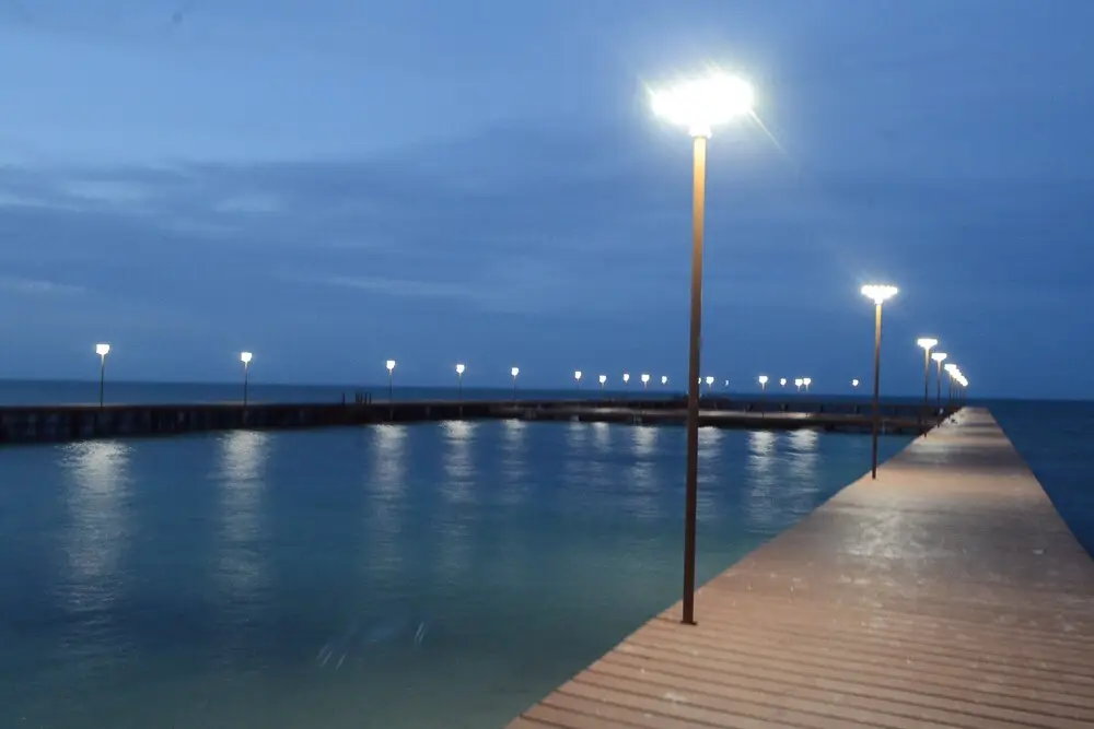 ALLTOP custom watt solar pillar lights classical for landscape 3