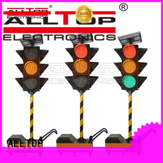 traffic waterproof ALLTOP Brand solar powered traffic lights factory 1