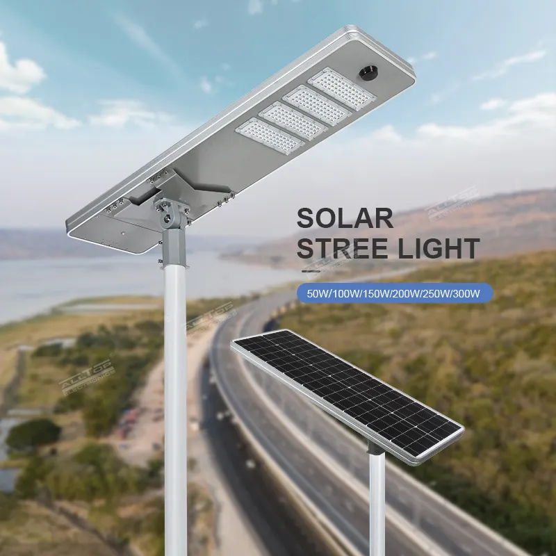 all in one solar street lights street integrated solar street light ALLTOP Brand 7