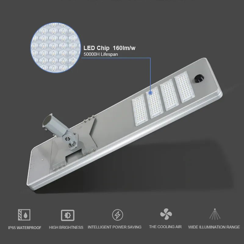 all in one solar street lights street integrated solar street light ALLTOP Brand 5