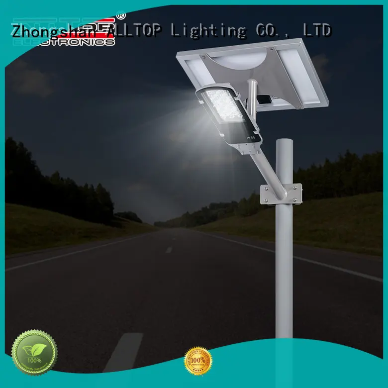 ALLTOP motion sensor 12w solar street light shining rightness for outdoor yard 1