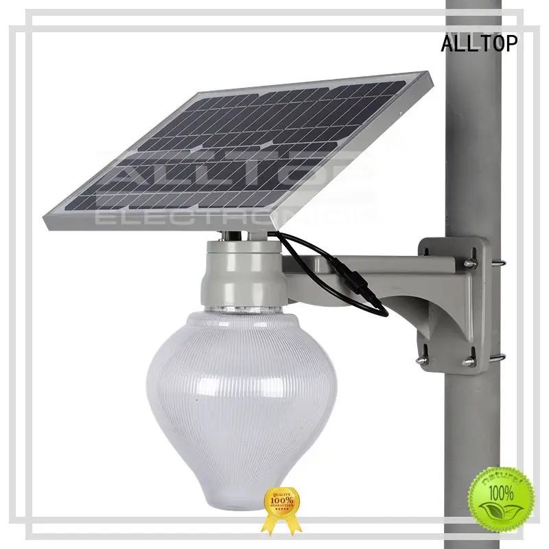 ALLTOP die-casting 30w solar street light aluminum for playground 1