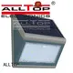 solar wall lamp aluminum for garden ALLTOP 1