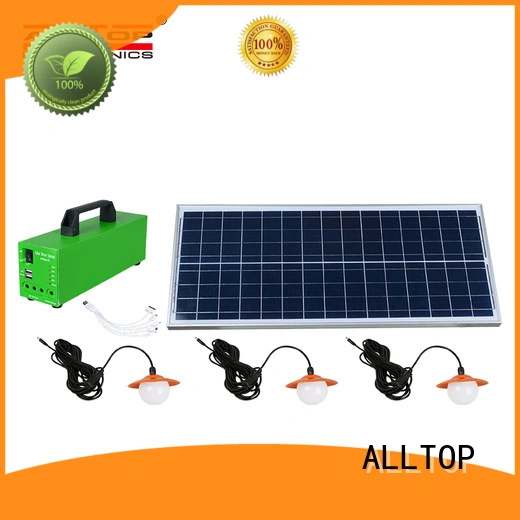 solar lighting system price panel for camping ALLTOP 1