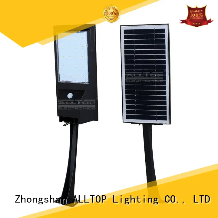 high quality solar pir wall light certification for garden ALLTOP 1