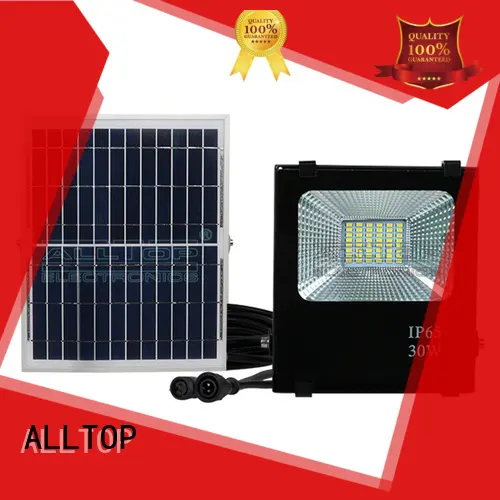 ALLTOP portable solar powered flood lights motion sensor ODM for spotlight 1