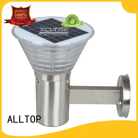 ALLTOP waterproof black solar wall lights washer for party 1