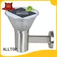 ALLTOP waterproof black solar wall lights washer for party 1