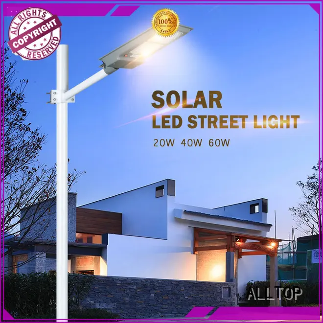 ALLTOP outdoor integrated solar light free sample for highway 1