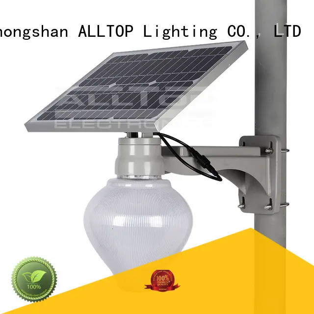die-casting solar street lamp aluminum for playground 1