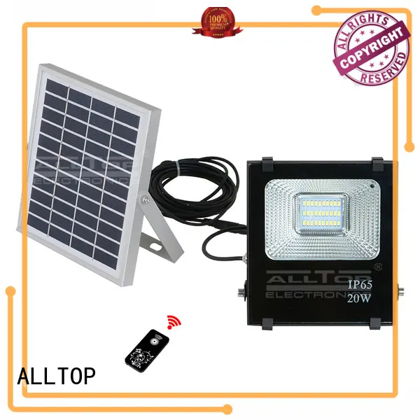 outdoor brightness solar sensor flood lights energy-saving for stadium ALLTOP 1