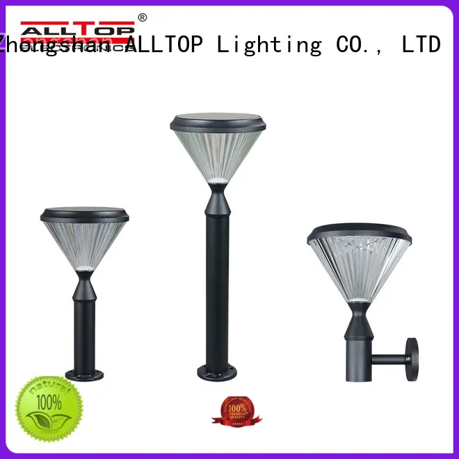 ALLTOP classical solar pillar lights bulk production for landscape 1