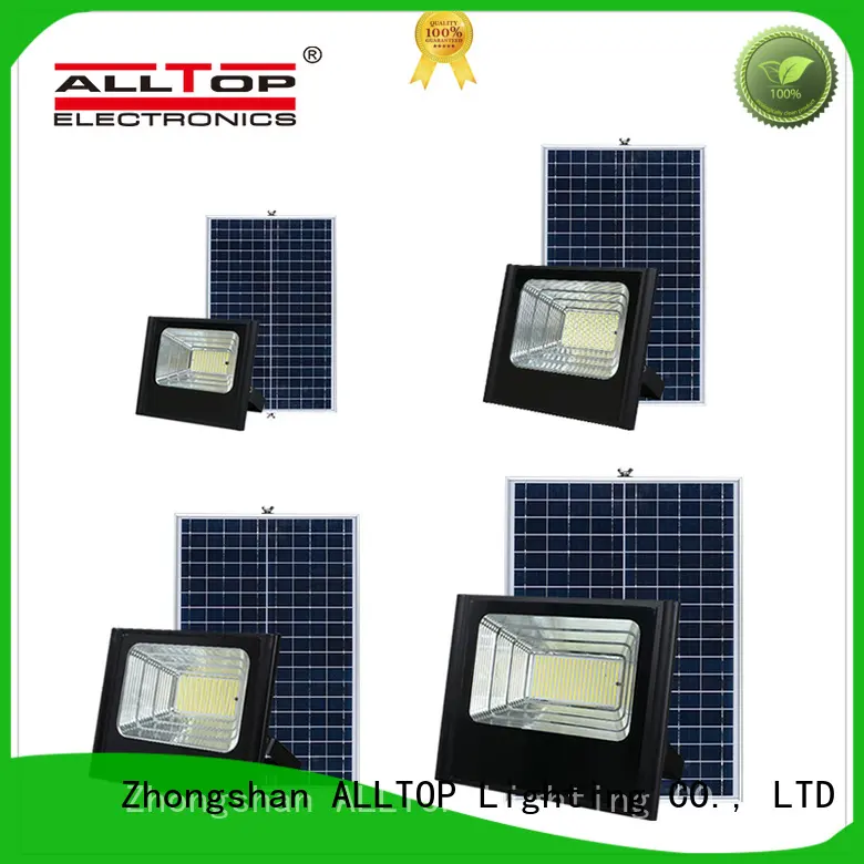 waterproof solar powered flood lights outdoor aluminum alloy for stadium ALLTOP 1