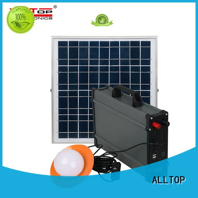 ALLTOP emergency solar lighting system price at discount for outdoor lighting 1