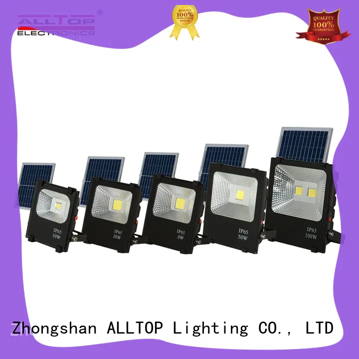 energy-saving solar flood light kit outdoor brightness for spotlight ALLTOP 1