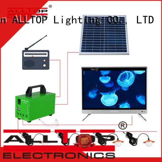 ALLTOP abs 12v solar lighting system for wholesale for camping 1