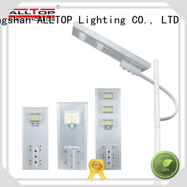motion integrated solar light flood for garden ALLTOP 1