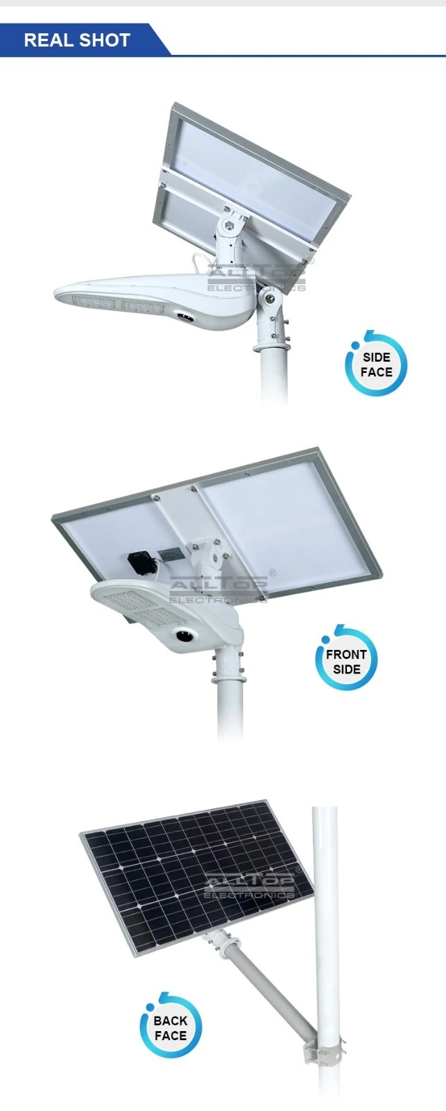 solar led street lamp shining rightness for outdoor yard ALLTOP 5