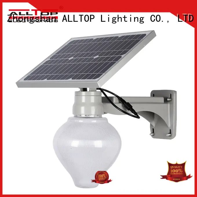 motion sensor solar powered street lights residential latest design for lamp ALLTOP 1