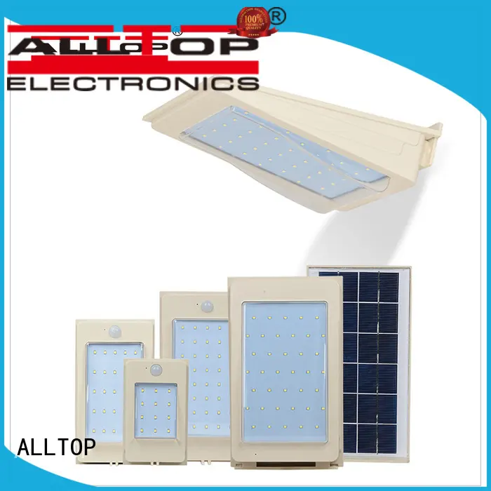 ALLTOP washer solar pir wall light certification highway lighting 1