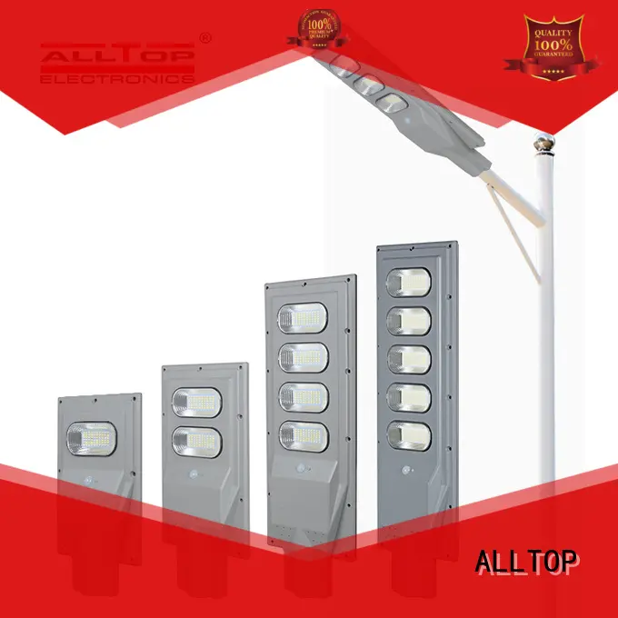 ALLTOP waterproof all in one solar street courtyard light flood for garden 1