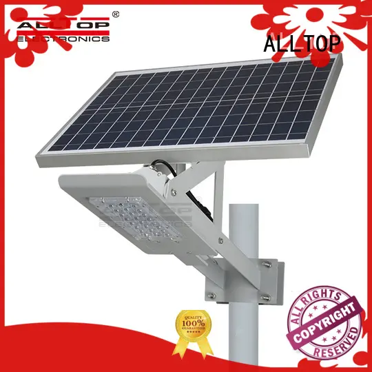 solar street light project motion sensor for outdoor yard ALLTOP 1