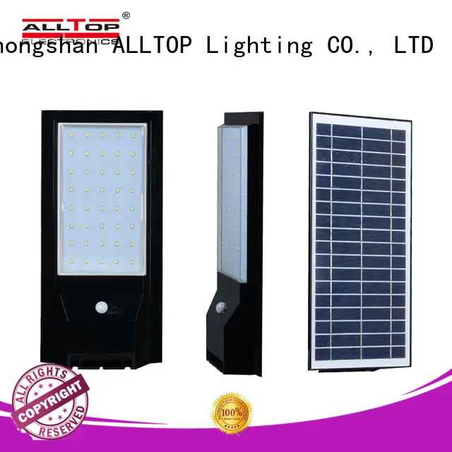 ALLTOP stainless steel solar led wall pack wide usage for garden 1