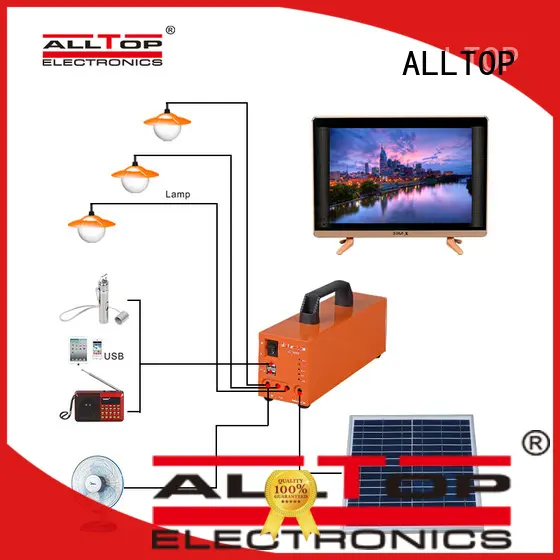 indoor solar lighting system emergency for outdoor lighting ALLTOP 1