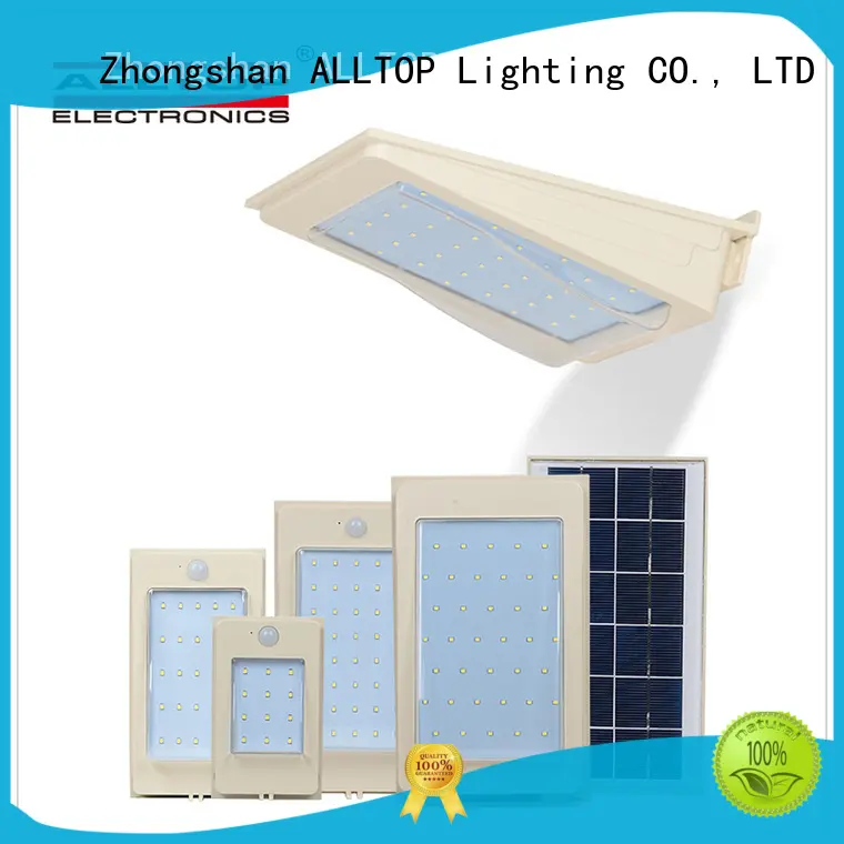 small solar wall lights aluminum for street lighting ALLTOP 1