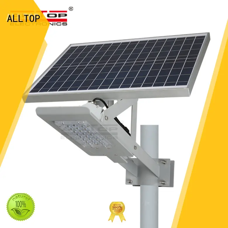 ALLTOP factory price solar street light with battery shining rightness for garden 1