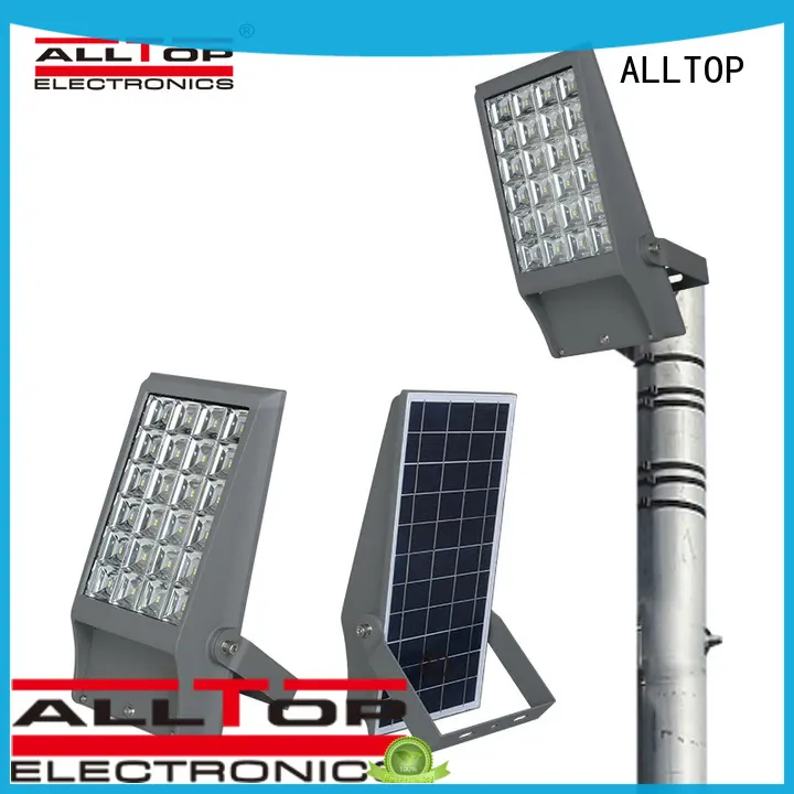 ALLTOP waterproof solar powered flood lights motion sensor OEM for stadium 1