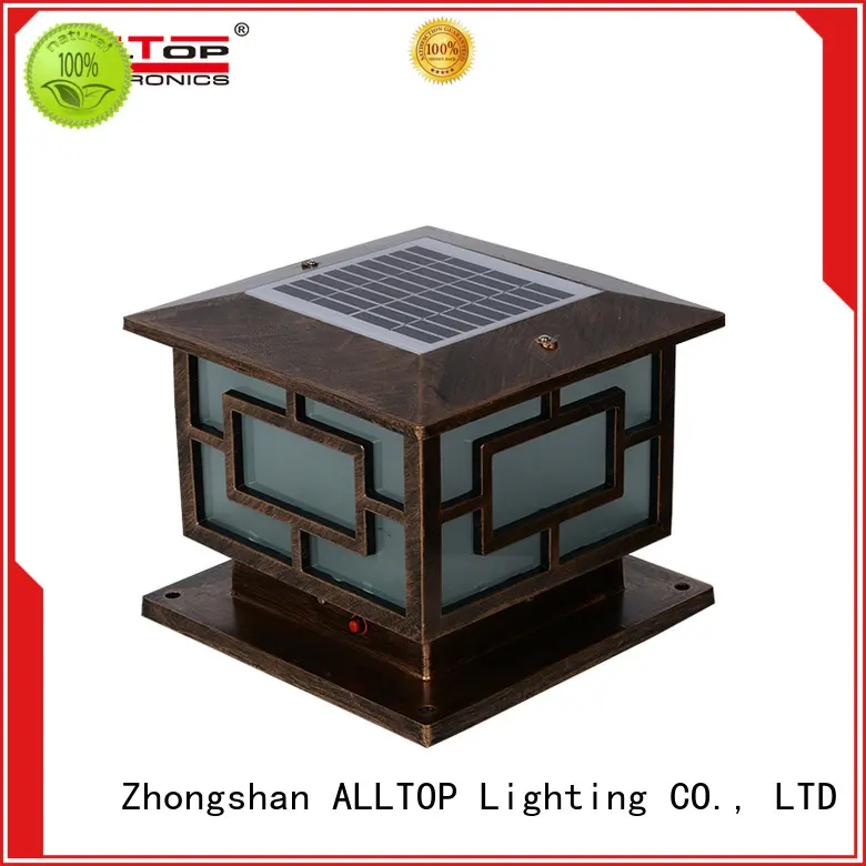 Modern Garden IP65 outdoor waterproof 3w 4w solar led pillar light 1