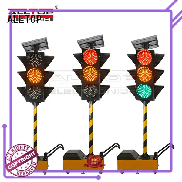 Traffic flash light mobile Intelligent solar traffic light solar safety warning light 1