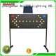 ALLTOP Solar Road Safety Signs Board Traffic Guide LED Light 1