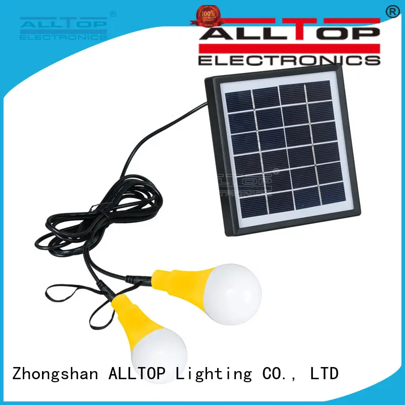 ALLTOP Camping Usage and CE Certification Energy saving 5w solar LED bulb 1