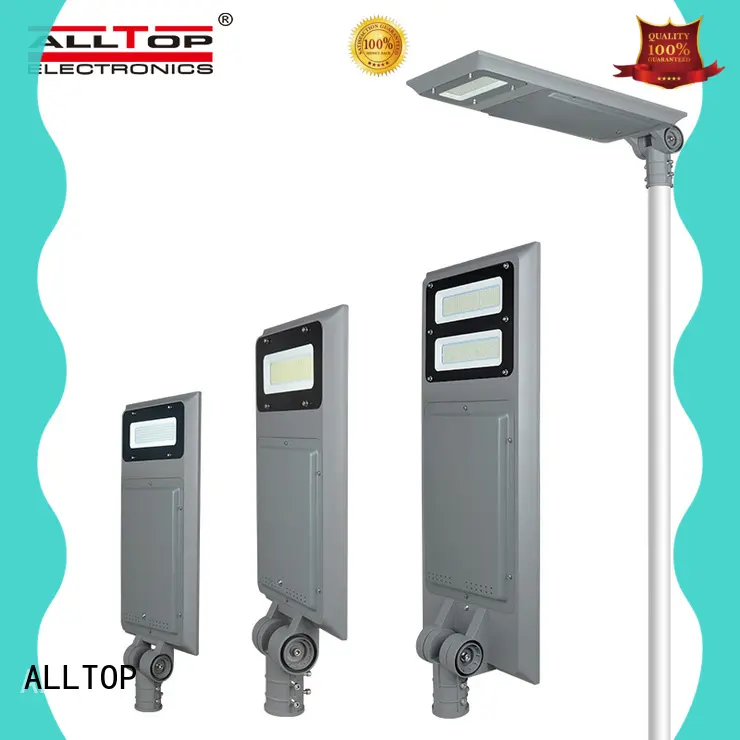 ALLTOP Energy saving high lumen integrated outdoor adjustable angle 30W 60W 90W solar led street light 1