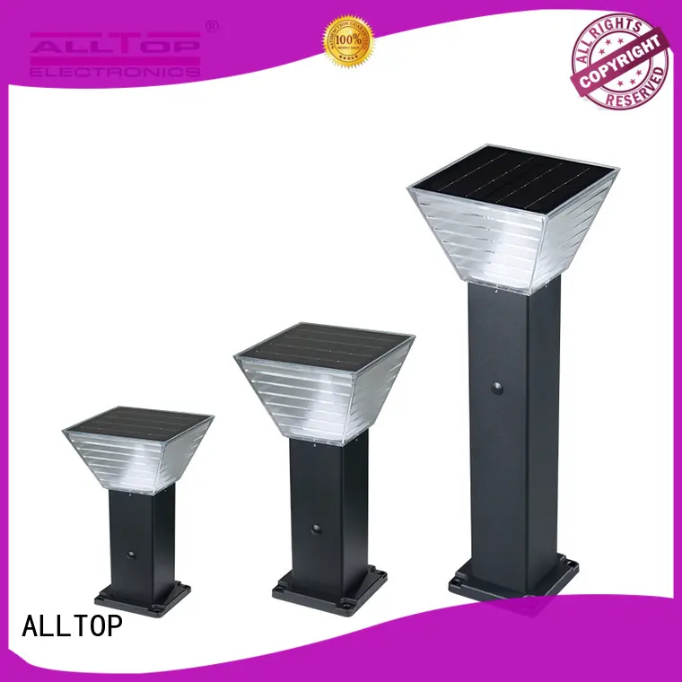 ALLTOP outdoor 5 watt intergrated all in one led solar garden light 1