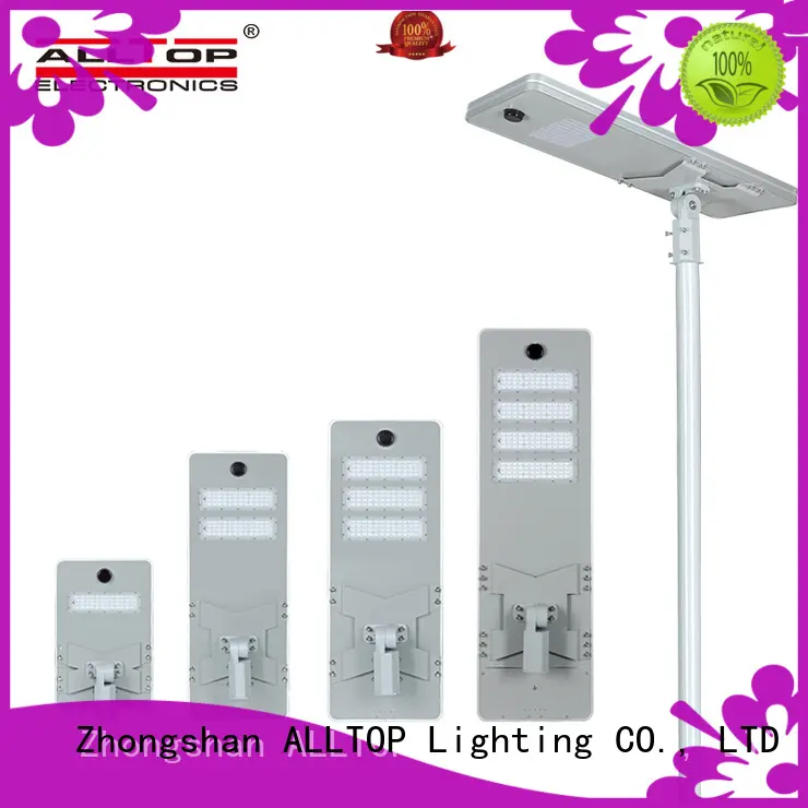 ALLTOP 50W 100W 150W 200W IP65 outdoor integrated motion sensor all in one solar led street light2 1
