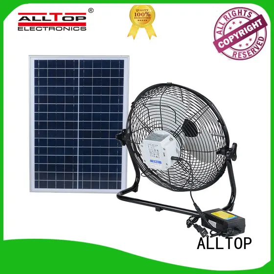 New wireless outdoor electric bracket solar fan 1