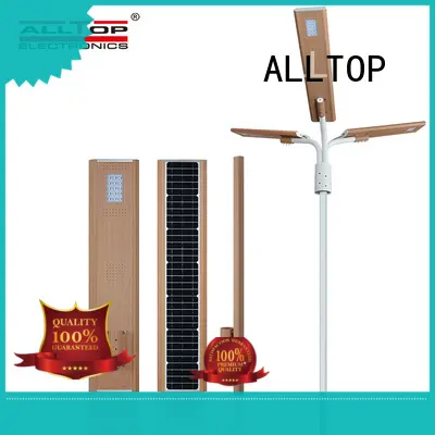 Intelligent human body induction waterproof solar street light 1
