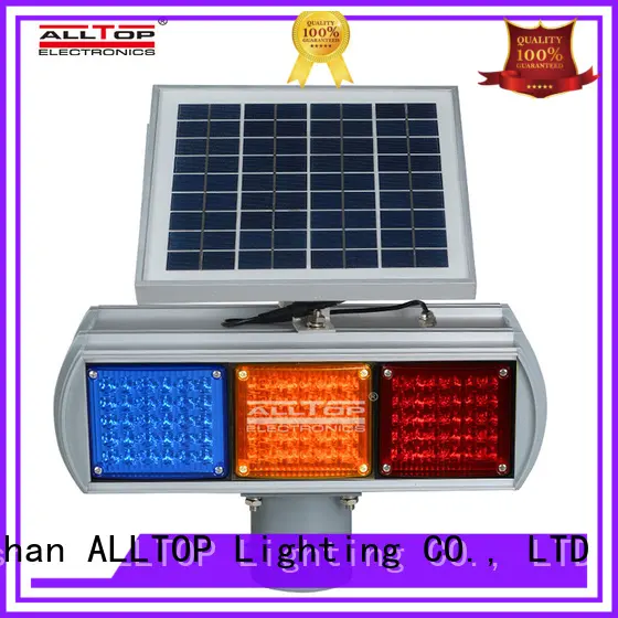 Hight quality Solar power Led flashing light Warning traffic Light price 1