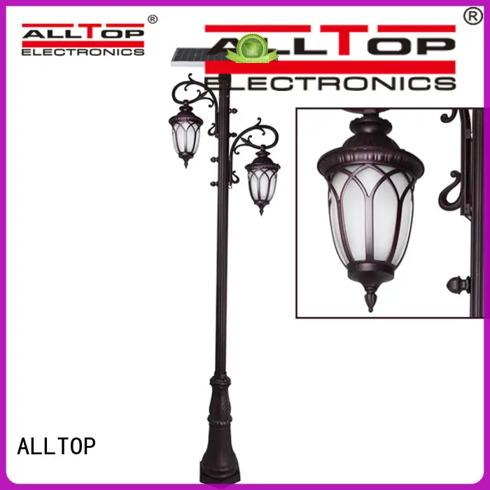 ALLTOP integrated solar garden lamps classical for decoration 1