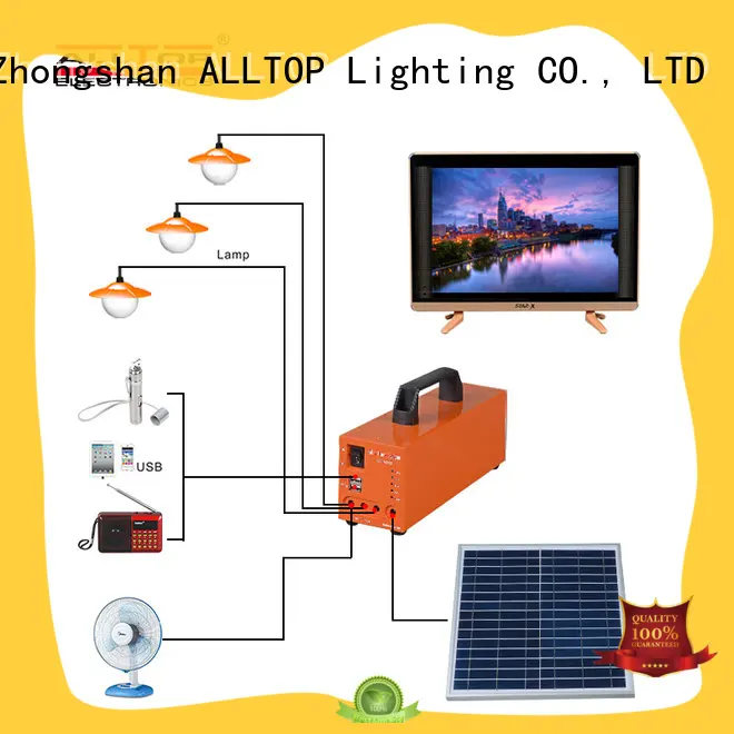 12v solar lighting system mini for home ALLTOP 1