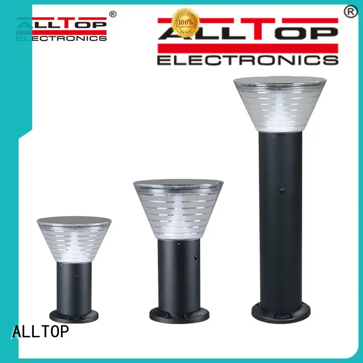 integrated solar pillar lights supplier for decoration 1
