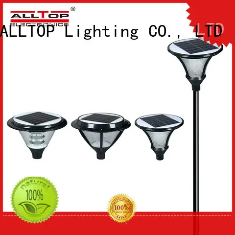 solar pillar lights energy saving for landscape ALLTOP 1
