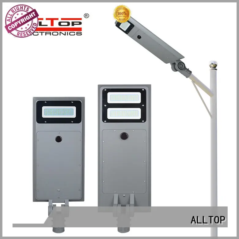 sensor all in one solar street courtyard light flood for road ALLTOP 1