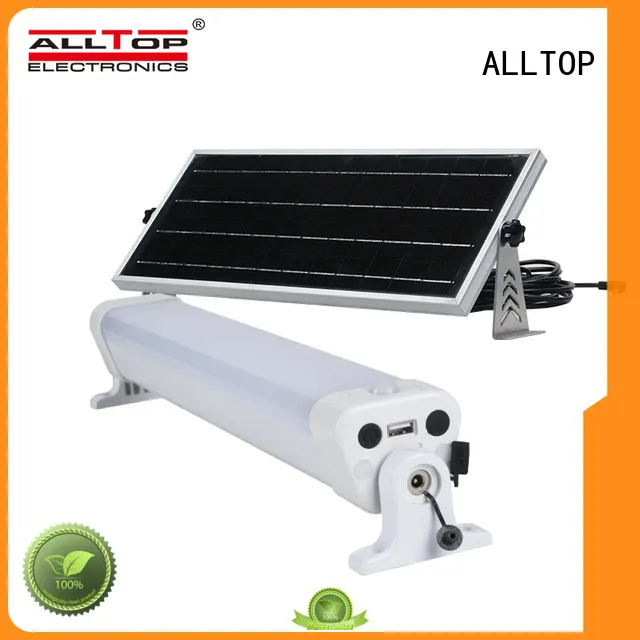 ALLTOP cob ip65 solar led street light aluminum for lamp 1